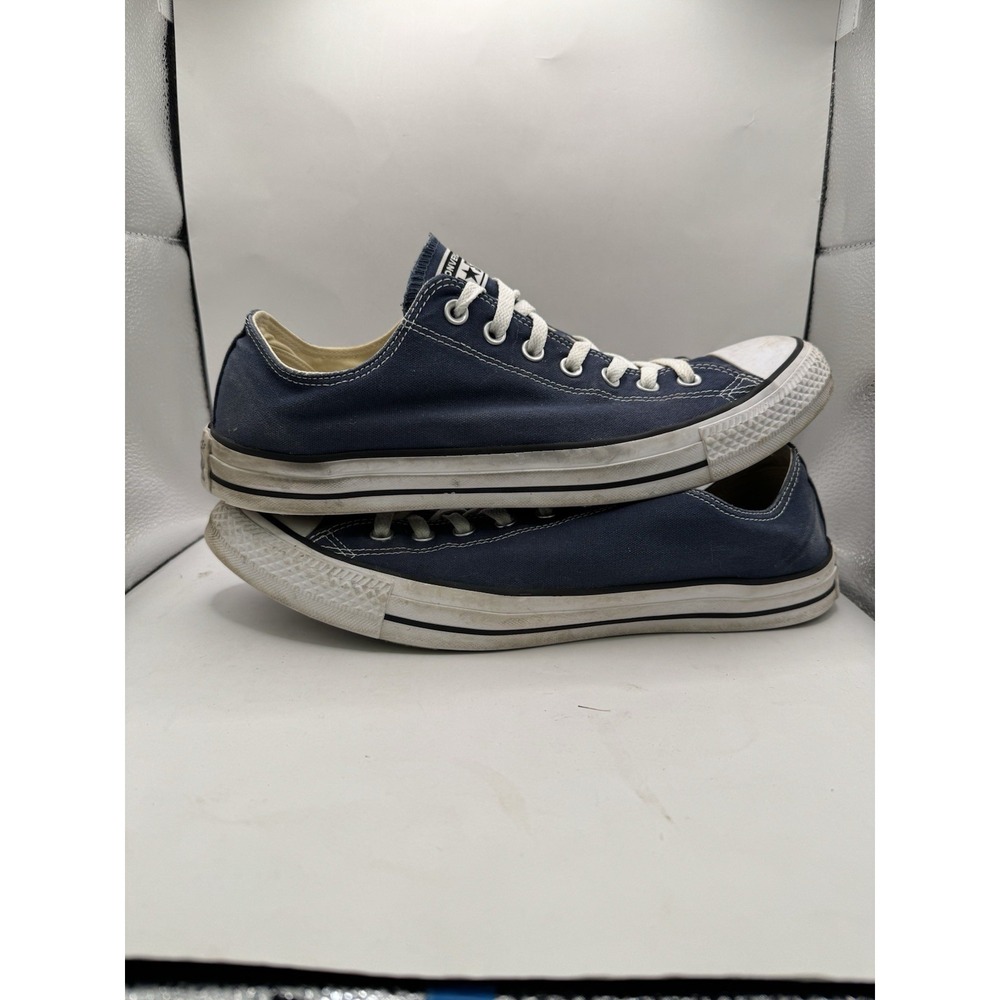Vintage 1980s Converse Chuck Taylor All Star Lo Blue Sneakers Men’s 13 Made USA